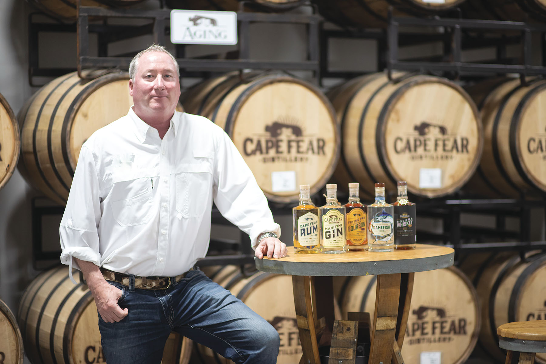 Discover the diversity of Cape Fear Distillery, where art meets craft spirits.